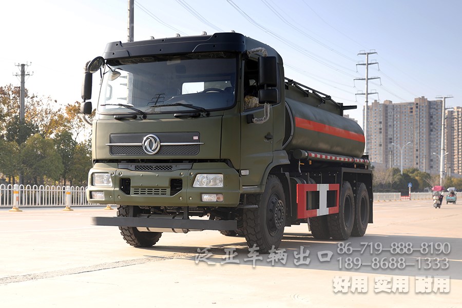 东风大马力越野水车、东风6x4越野水车、东风平头排半驾驶室越野水车